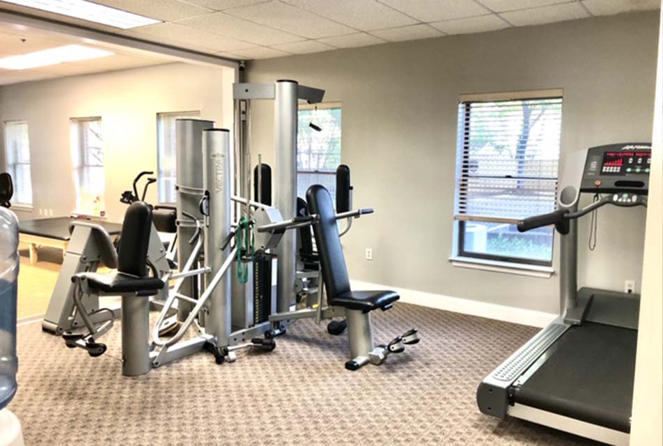 AllCare Chiropractic's equipment with treadmill