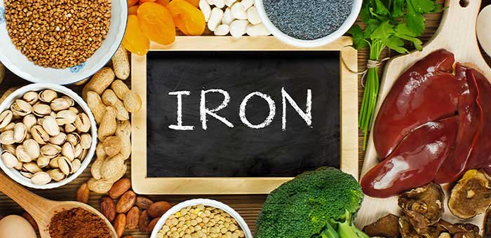 Iron rich foods recommended by Laurel chiropractor